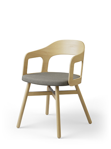 BE WOOD visitor chair